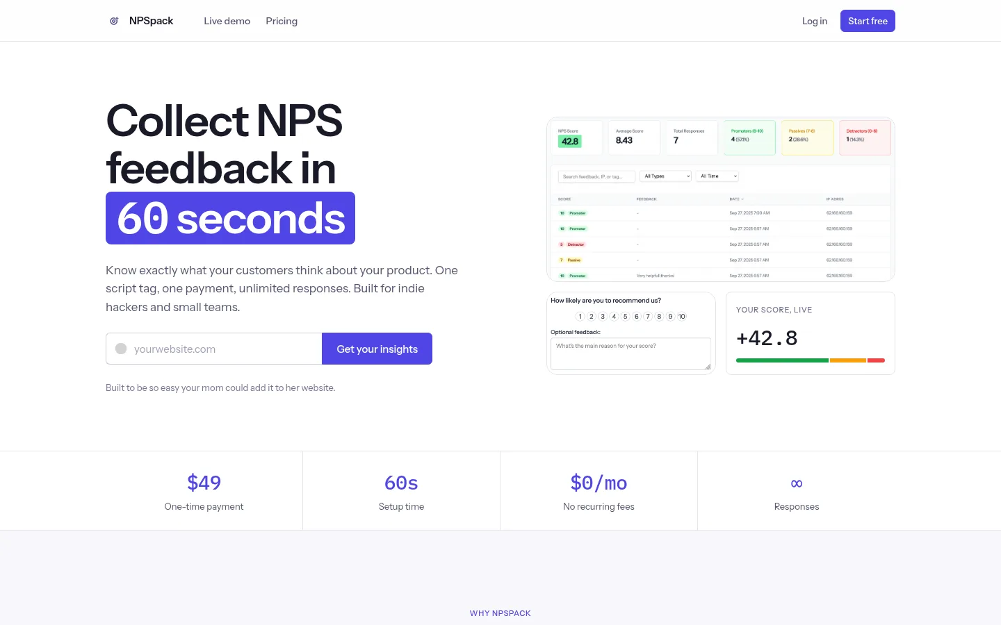 NPSpack homepage